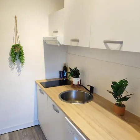 Paisible Duplex Au Centre-ville アパート *